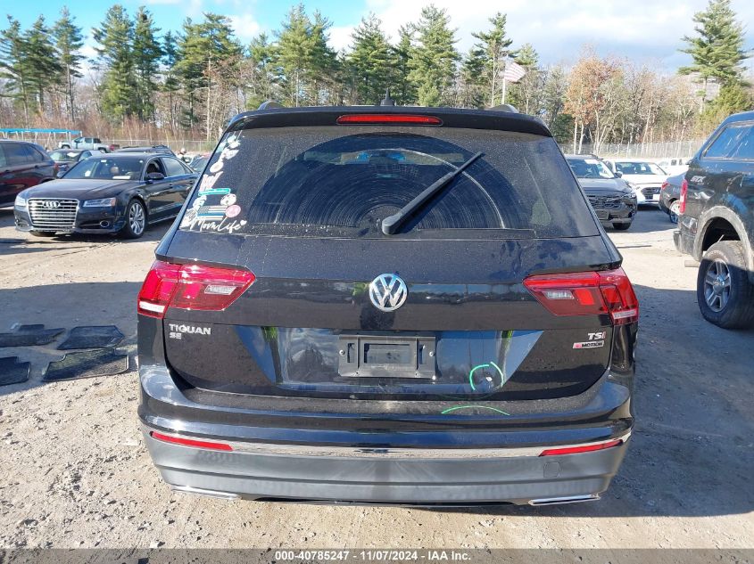 2018 VOLKSWAGEN TIGUAN 2.0T SE/SEL - 3VV2B7AX3JM124013