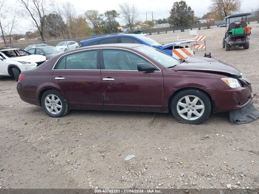 2009 Toyota Avalon Xl VIN: 4T1BK36BX9U344854 Lot: 40785251