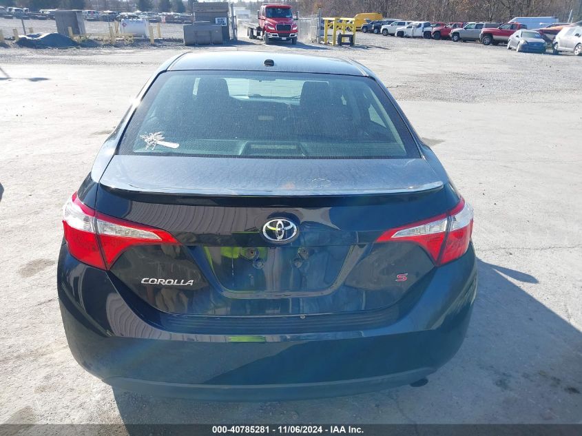 2014 Toyota Corolla L/Le/Le Pls/Prm/S/S Pls VIN: 2T1BURHE8EC100894 Lot: 40785281