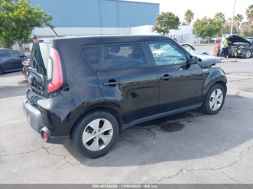 Vin: kndjn2a21g7271216, lot: 41274774, kia soul 20164