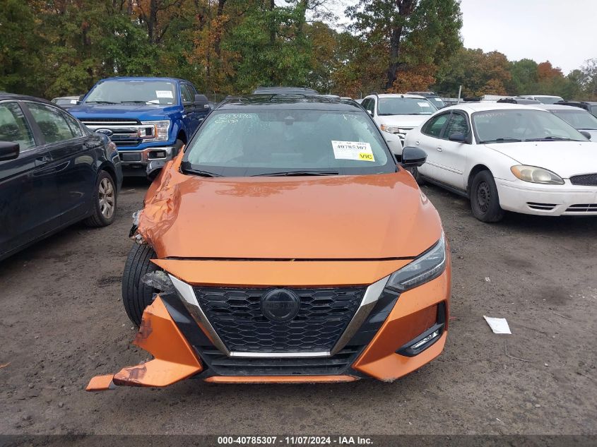 2022 Nissan Sentra Sr Xtronic Cvt VIN: 3N1AB8DV8NY255742 Lot: 40785307