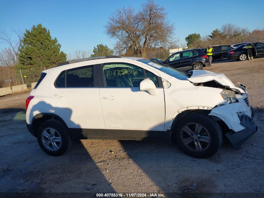 2015 Chevrolet Trax Lt VIN: 3GNCJLSB7FL229322 Lot: 40785316