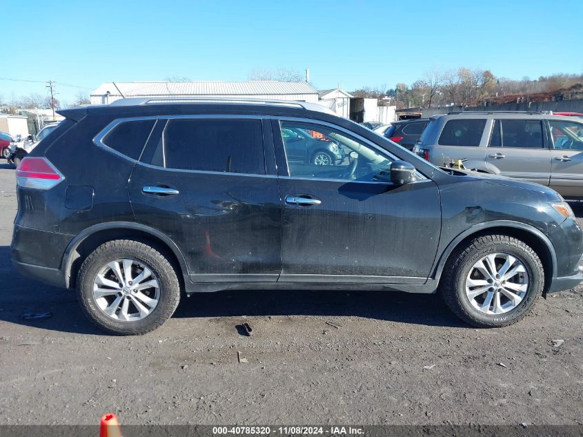 2016 Nissan Rogue Sv VIN: KNMAT2MV3GP733528 Lot: 40785320