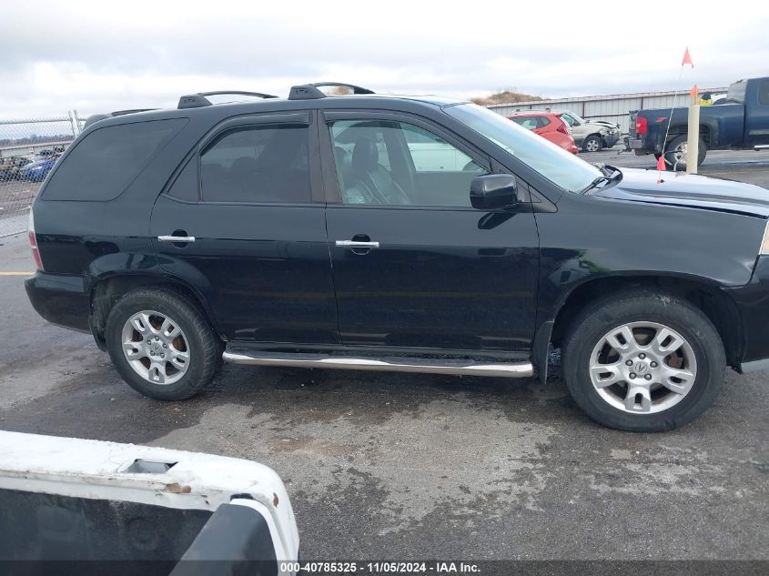 2006 Acura Mdx VIN: 2HNYD18866H524467 Lot: 40785325