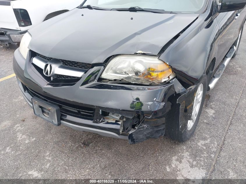 2006 Acura Mdx VIN: 2HNYD18866H524467 Lot: 40785325