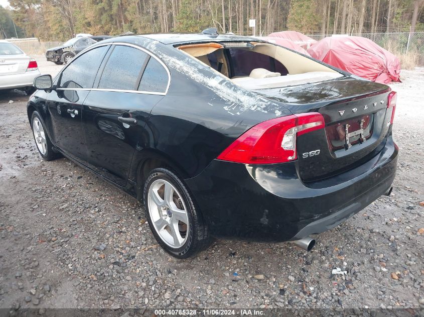 2012 Volvo S60 T5 VIN: YV1622FS9C2129799 Lot: 40785328