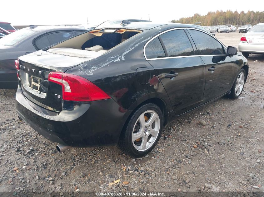 2012 Volvo S60 T5 VIN: YV1622FS9C2129799 Lot: 40785328