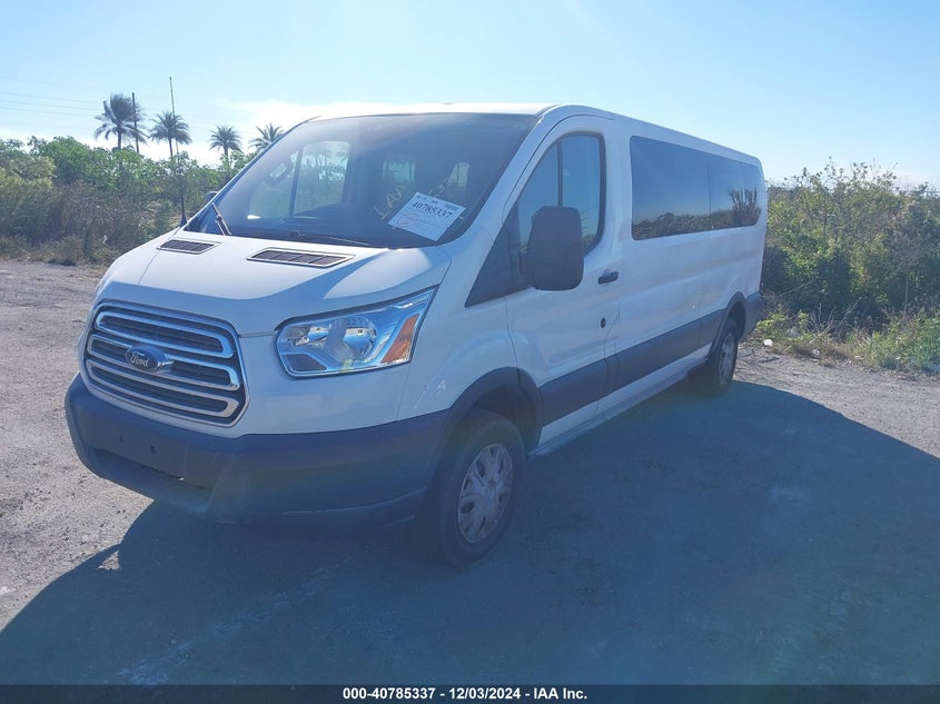 Vin: 1fbzx2zm4jka01229, lot: 41274822, ford transit-350 xlt 20182