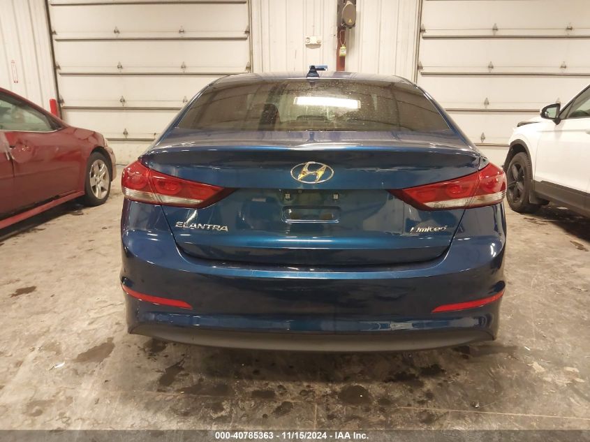 2017 Hyundai Elantra Limited VIN: 5NPD84LF4HH057768 Lot: 40785363