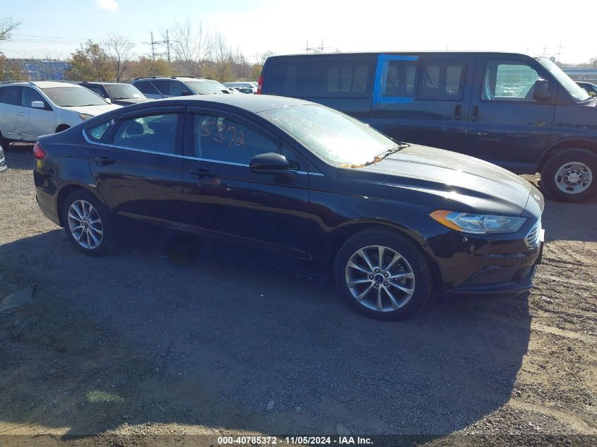 2017 Ford Fusion Se VIN: 3FA6P0H75HR106839 Lot: 40785372