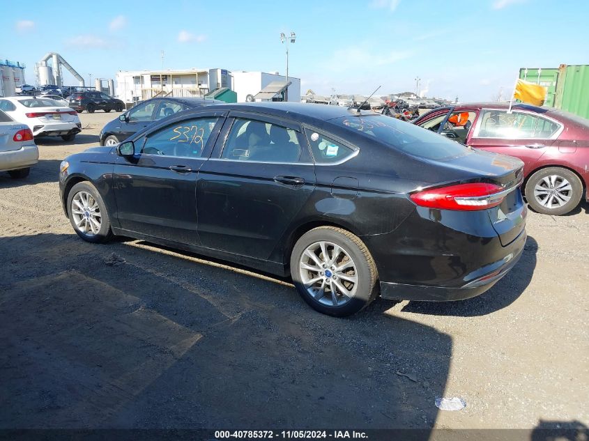 2017 Ford Fusion Se VIN: 3FA6P0H75HR106839 Lot: 40785372