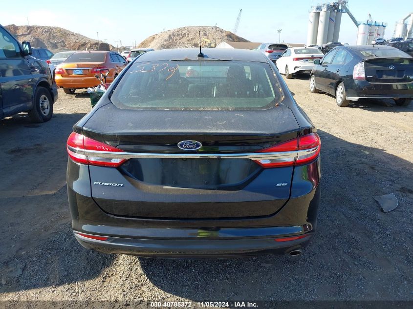 2017 Ford Fusion Se VIN: 3FA6P0H75HR106839 Lot: 40785372