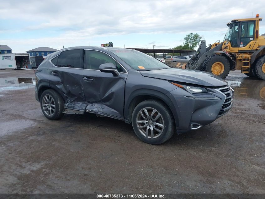 2015 Lexus Nx 200T VIN: JTJBARBZ7F2026773 Lot: 40785373