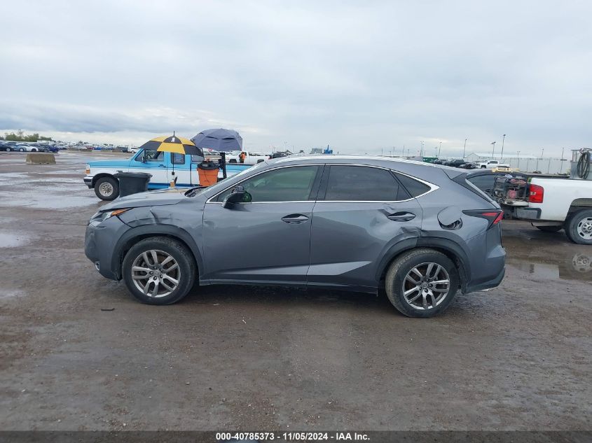 2015 Lexus Nx 200T VIN: JTJBARBZ7F2026773 Lot: 40785373