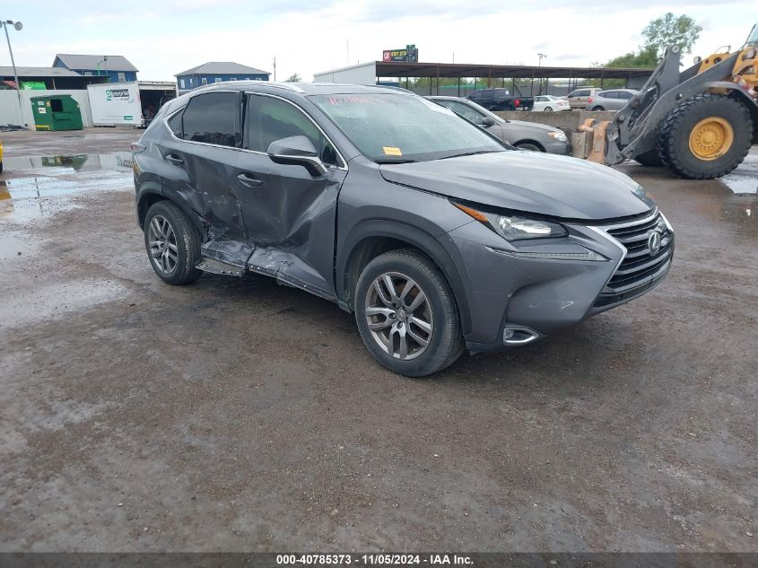 2015 Lexus Nx 200T VIN: JTJBARBZ7F2026773 Lot: 40785373