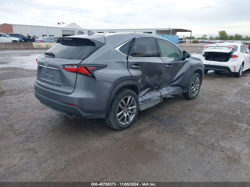 2015 Lexus Nx 200T VIN: JTJBARBZ7F2026773 Lot: 40785373