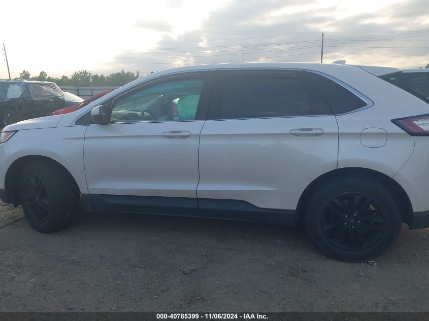 2018 Ford Edge Sel VIN: 2FMPK3J81JBB09125 Lot: 40785399