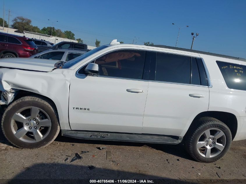 2018 Chevrolet Tahoe Ls VIN: 1GNSCAKC5JR135654 Lot: 40785406