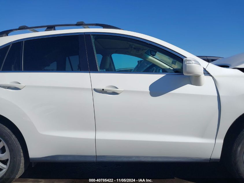 2018 Acura Rdx Acurawatch Plus Package VIN: 5J8TB3H32JL011347 Lot: 40785422