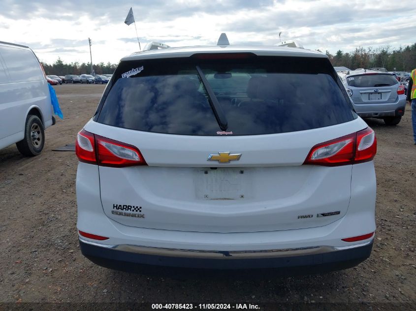 2018 Chevrolet Equinox Premier VIN: 3GNAXVEV1JL104655 Lot: 40785423