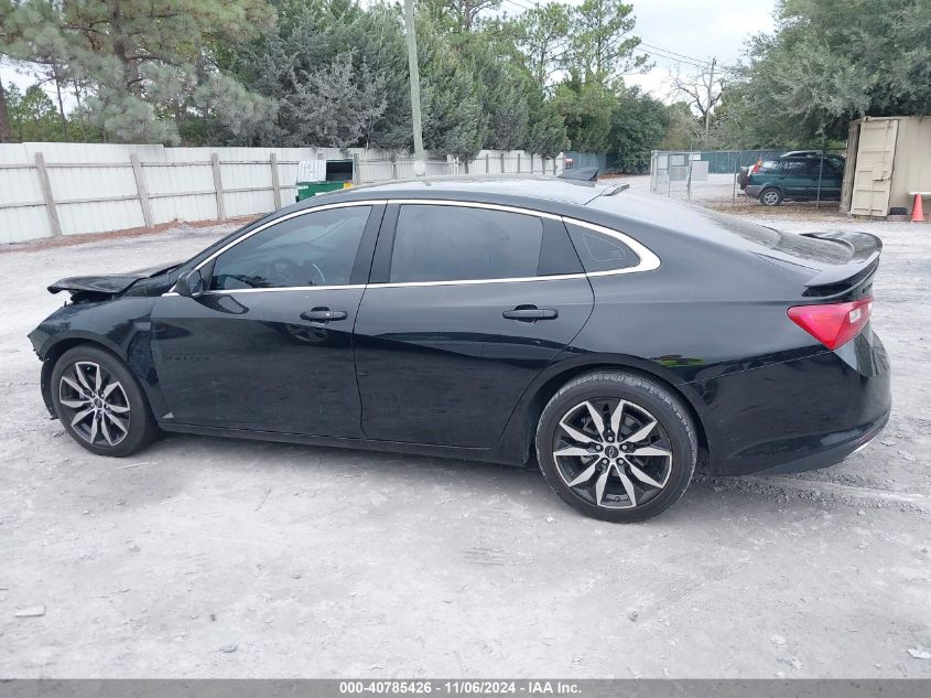 2022 Chevrolet Malibu Fwd Rs VIN: 1G1ZG5ST1NF202706 Lot: 40785426