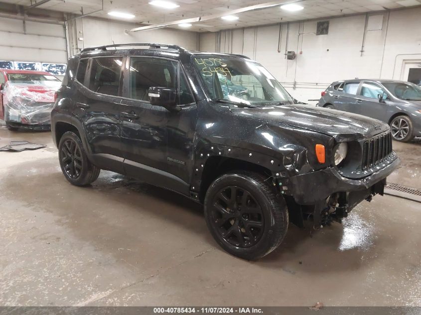 VIN ZACCJBBT0GPD13714 2016 Jeep Renegade, Justice no.1