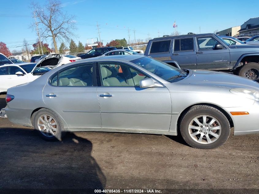 2003 Lexus Es 300 VIN: JTHBF30G130118373 Lot: 40785435