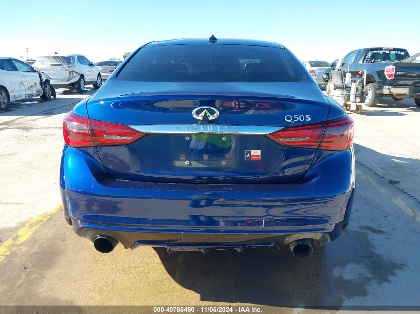 2018 Infiniti Q50 3.0T Sport VIN: JN1EV7AP9JM363079 Lot: 40785450