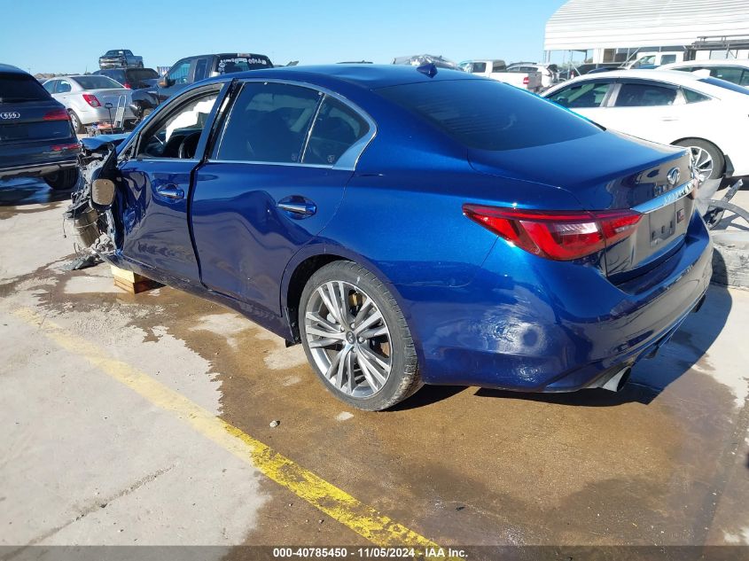 VIN JN1EV7AP9JM363079 2018 Infiniti Q50, 3.0T Sport no.3