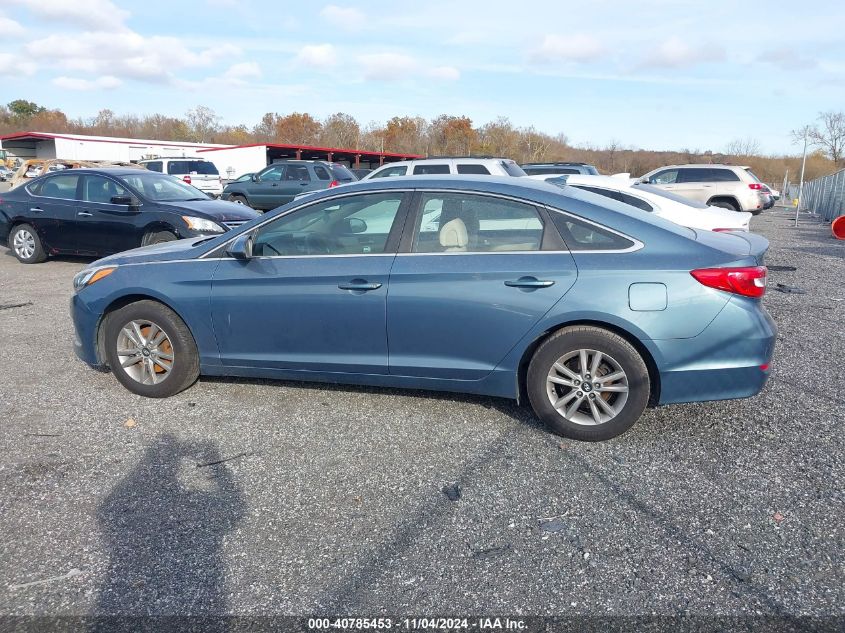 2016 Hyundai Sonata Se VIN: 5NPE24AF0GH260213 Lot: 40785453