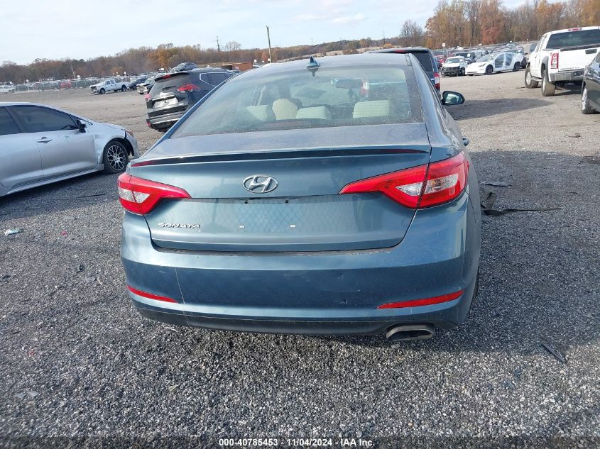 2016 Hyundai Sonata Se VIN: 5NPE24AF0GH260213 Lot: 40785453