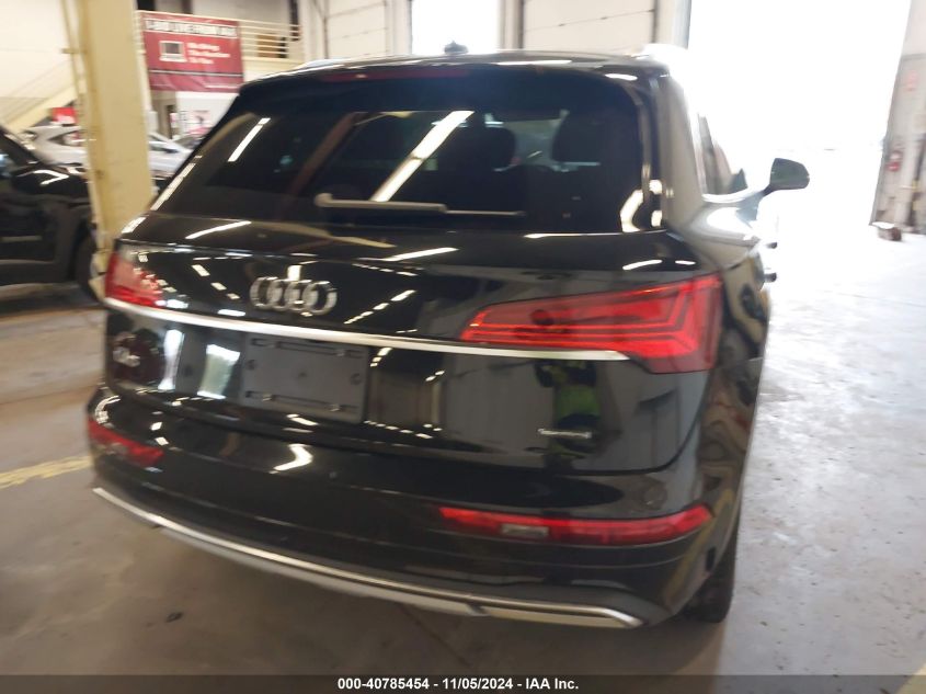 2023 Audi Q5 Premium 40 Tfsi Quattro S Tronic VIN: WA1ABAFYXP2068221 Lot: 40785454