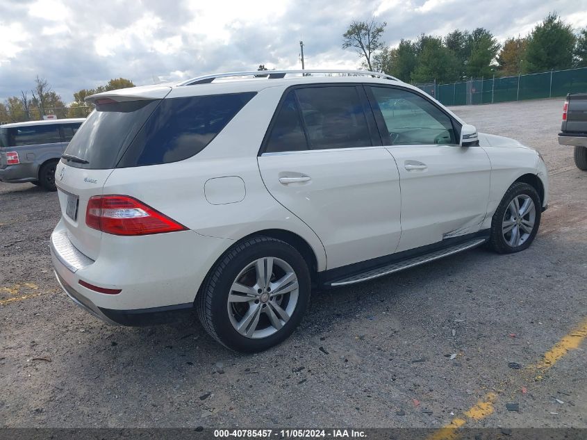 VIN 4JGDA5HB7DA104854 2013 Mercedes-Benz ML 350, 4M... no.4