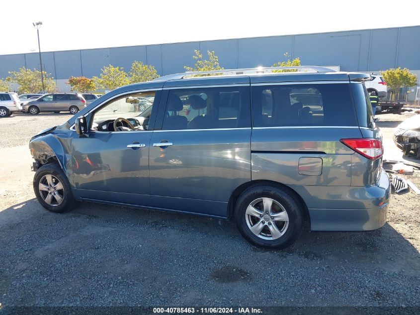 2011 Nissan Quest Sv VIN: JN8AE2KP8B9005929 Lot: 40785463