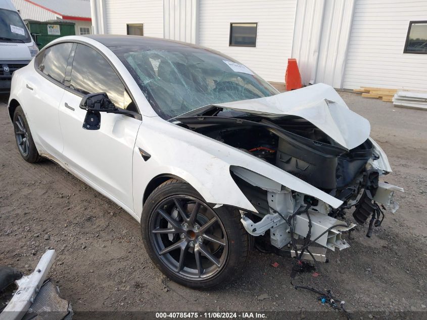 VIN 5YJ3E1EA6MF047773 2021 Tesla Model 3, Standard... no.1