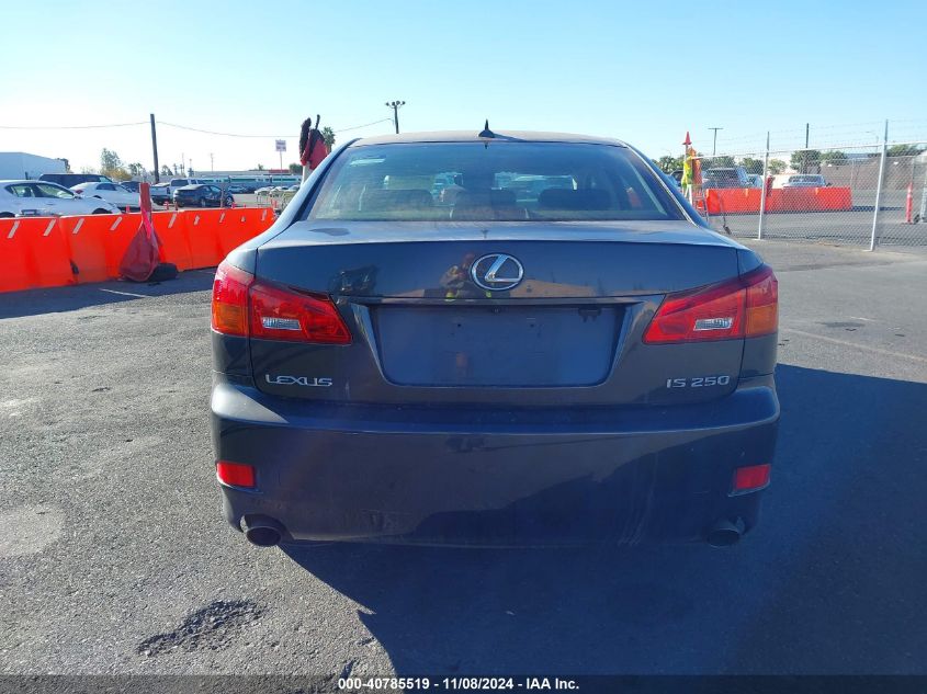 2008 Lexus Is 250 VIN: JTHBK262685083129 Lot: 40785519