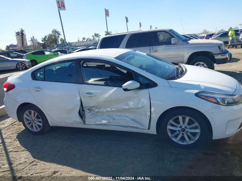 2017 Kia Forte S VIN: 3KPFL4A77HE118747 Lot: 40785522