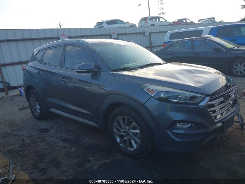 2018 Hyundai Tucson Sel Plus VIN: KM8J33A44JU601075 Lot: 40785530