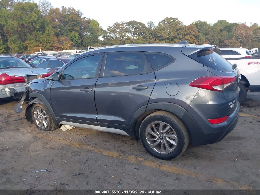 2018 Hyundai Tucson Sel Plus VIN: KM8J33A44JU601075 Lot: 40785530