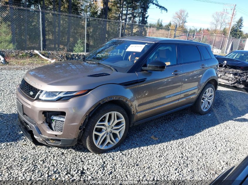 2017 Land Rover Range Rover Evoque Hse Dynamic VIN: SALVD2BG3HH176675 Lot: 40785534