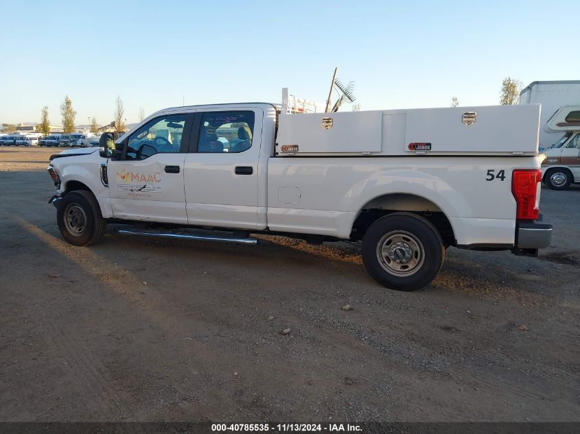 2019 Ford F-250 Xl VIN: 1FT7W2A69KED53077 Lot: 40785535