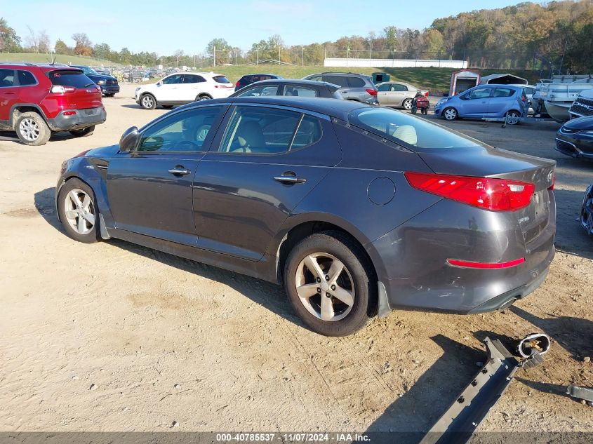 VIN KNAGM4A7XF5627352 2015 KIA Optima, LX no.3