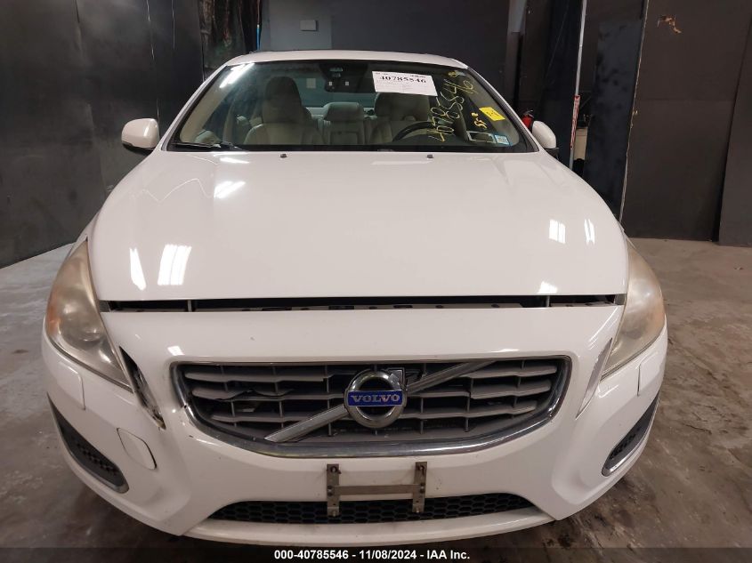 2013 Volvo S60 T5 VIN: YV1612FS2D2210342 Lot: 40785546