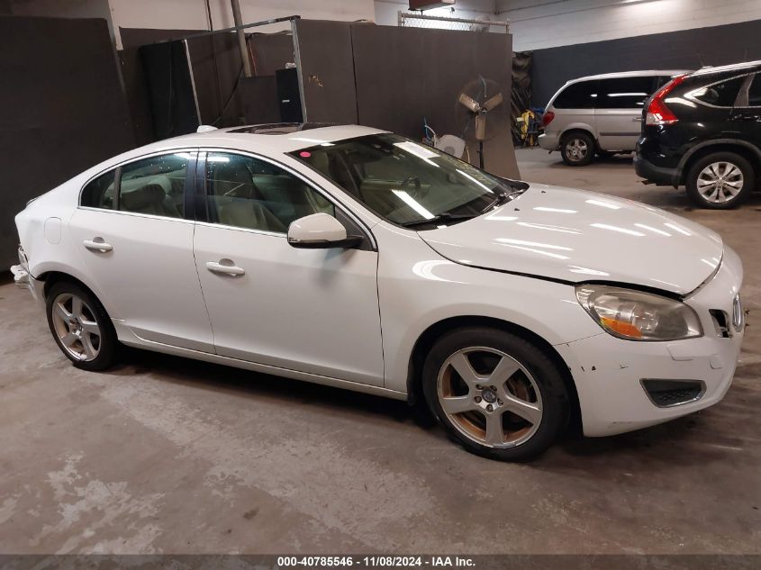 2013 Volvo S60 T5 VIN: YV1612FS2D2210342 Lot: 40785546