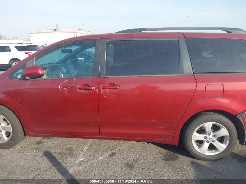 2016 Toyota Sienna Le 8 Passenger VIN: 5TDKK3DC9GS709610 Lot: 40785558