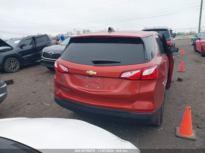 2020 Chevrolet Equinox Fwd Ls VIN: 2GNAXHEV3L6100521 Lot: 40785579