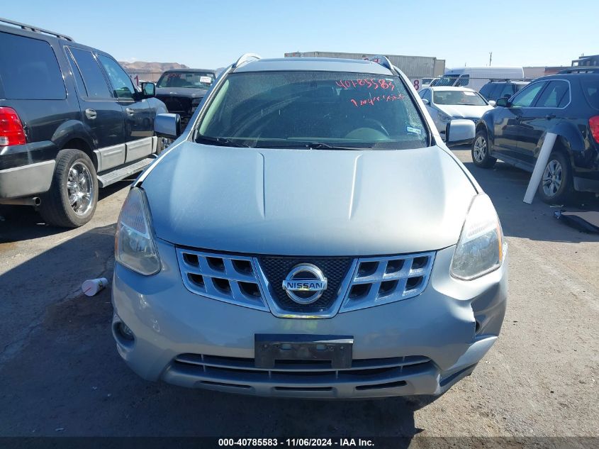 2013 Nissan Rogue Sv W/Sl Pkg VIN: JN8AS5MV7DW100962 Lot: 40785583