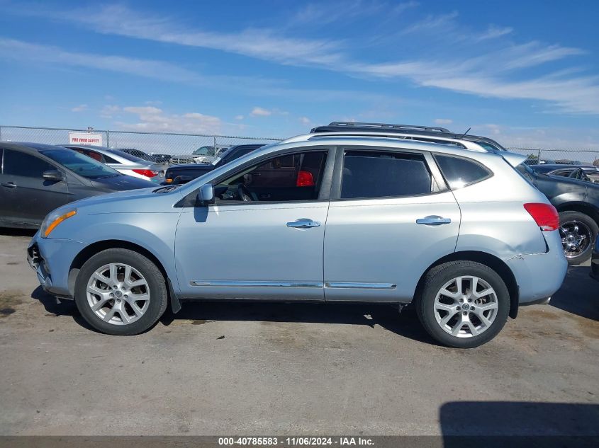 2013 Nissan Rogue Sv W/Sl Pkg VIN: JN8AS5MV7DW100962 Lot: 40785583