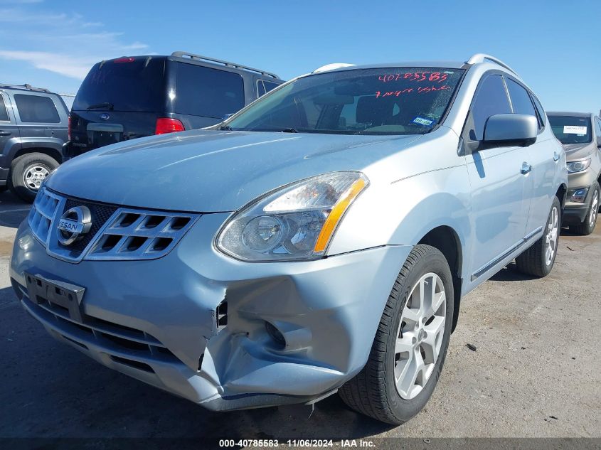 2013 Nissan Rogue Sv W/Sl Pkg VIN: JN8AS5MV7DW100962 Lot: 40785583