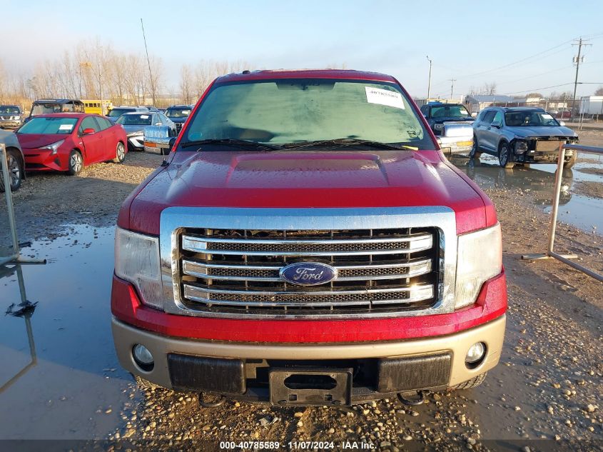 2013 FORD F-150 LARIAT - 1FTFW1EF0DFA53845